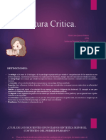 Lectura Critica