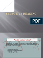 Selective Reading - PPTX Marilou