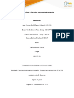 Unidad 3 - Paso 4 - Formular Propuesta de Investigación - Grupo - 102027 - 131