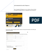 Manual de Instalación Del Servidor Wampserver PDF