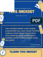 Materi Teks Anekdot