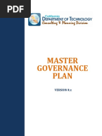 Master Governance Plan