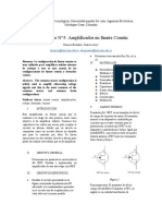 Amplificador en fuente común