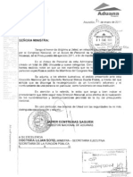 Nota Del Director General de Aduanas A La SFP