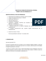 Guía - #3 Servicio Al Cliente - 2223970