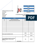 Formato de Nota de Remision