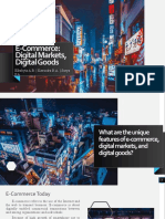 E-Commerce Transformation: Digital Markets, Goods and Marketing