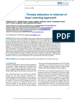 Cyber Security Threats Detection in Internet of Things Using Deep Learning Approach