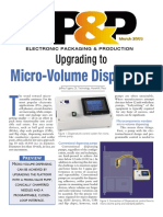 Upgrading To: Micro-Volume Dispensing