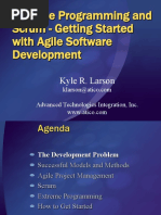 Extreme Programming and Scrum - Getting Started With Agile Software Development