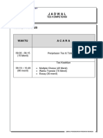 Jadwal & Tatib & Petunjuk Pengisian Tes Keahlian