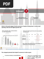 Udaan: Under The Guidance of Prof - Viswanathan Venkateswaran Submitted By, Benila Paul