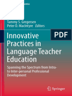 Gregersen & MacIntyre (2017) Innovative Practices in Language Teacher Education (ENTIRE BOOK) PDF