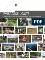 Paradise Lost? Lessons From 25 Years of USAID Environment Programs in Madagascar - 2010