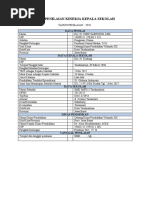 Data Penilaian Kinerja Kepala Sekolah