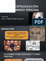 Conceptualización de Persona