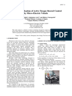 Tire Force Evaluation of Active Torque Steered Control by Micro-Electric Vehicle