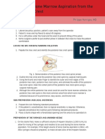 Procedure For Bone Marrow Aspiration From The Posterior Iliac Crest Hernigou PDF
