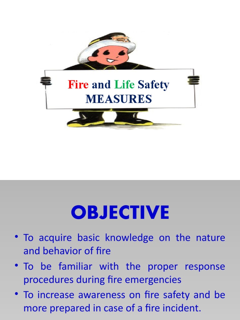 Fire and Life Safety Measures | PDF | Fires | Combustion