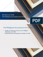 The Philippine Accountancy Act of 2004