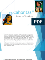 "Pocahontas": Retold by Tim Vicary