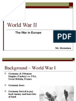 World War II: The War in Europe