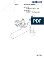 Pipeline Desuperheaters Series 41 - Fixed Orifice Spray Unit Series 42 - Variable Orifice Spray Unit