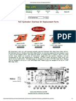 Drill Line Cutter-Pell Hydrasher Overhall Kit Replacement Parts PDF