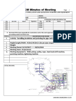 S-PCM Minutes of Meeting: Subject: DCBM: Installing Insulation and Jacketing For Pipe and Equipment