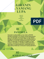 Yamang Lupa-Status Report