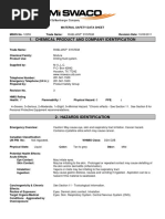 MSDS Rheliant System