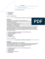 1) All of The Following Can Cause Polyuria, Except:: Description