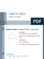 Law of Sines