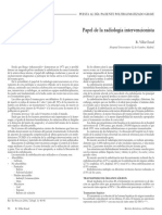 Papel de La Radiologia Intervencionista DR Villar