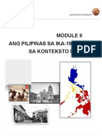 Ang Pilipinas Sa Ika-19 Dantaon Sa Konteksto Ni Rizal: Bulacan State University