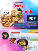 Crazy Foods: Special Menu For You Fresh Healthy Food