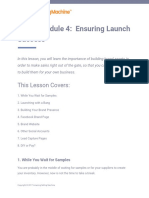 ASM7 Module 4: Ensuring Launch Success: This Lesson Covers
