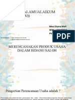 KD 4.2 Praktek Merencanakan Produk Usaha