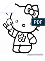 Buku Mewarnai Gambar Hello Kitty PDF