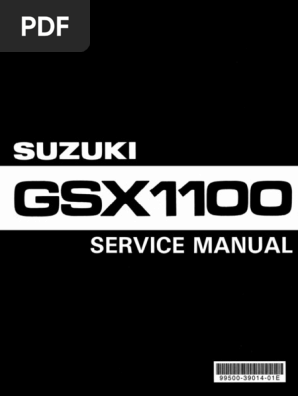 Suzuki GSX1100, Katana '80-'90 Service Manual | PDF