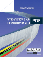 Wybór Testów - Krzyżanowski (With Key)