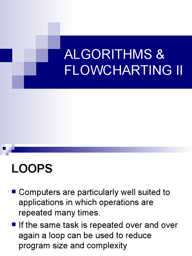 Algorithmsandflowcharts 2 | PDF | Algorithms | Computer Programming