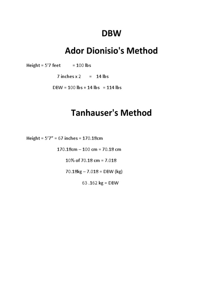 Exam DBW | PDF | Wellness