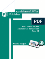 Modul Microsoft Publisher
