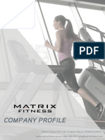 Matrix Fitness (Pty) LTD - Company Profile