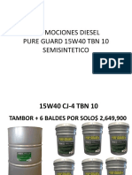 Promociones Diesel CJ-4 TBN 10