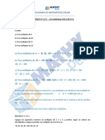 Divisibilidad y MCD examen resuelto 1o ESO