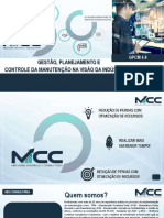 E Book GPCM Gestao Planejamento e Controle Da Manutencao Na Visao Da Industria 4.0 MCC Consultoria e Assessoria PDF
