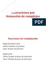 Valoraciones Por Formación de Complejos PDF