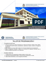 Taller de Programación II - Sesión 2